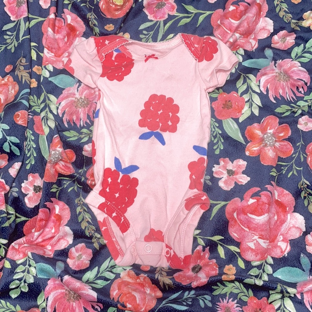 Carter’s pink onesie